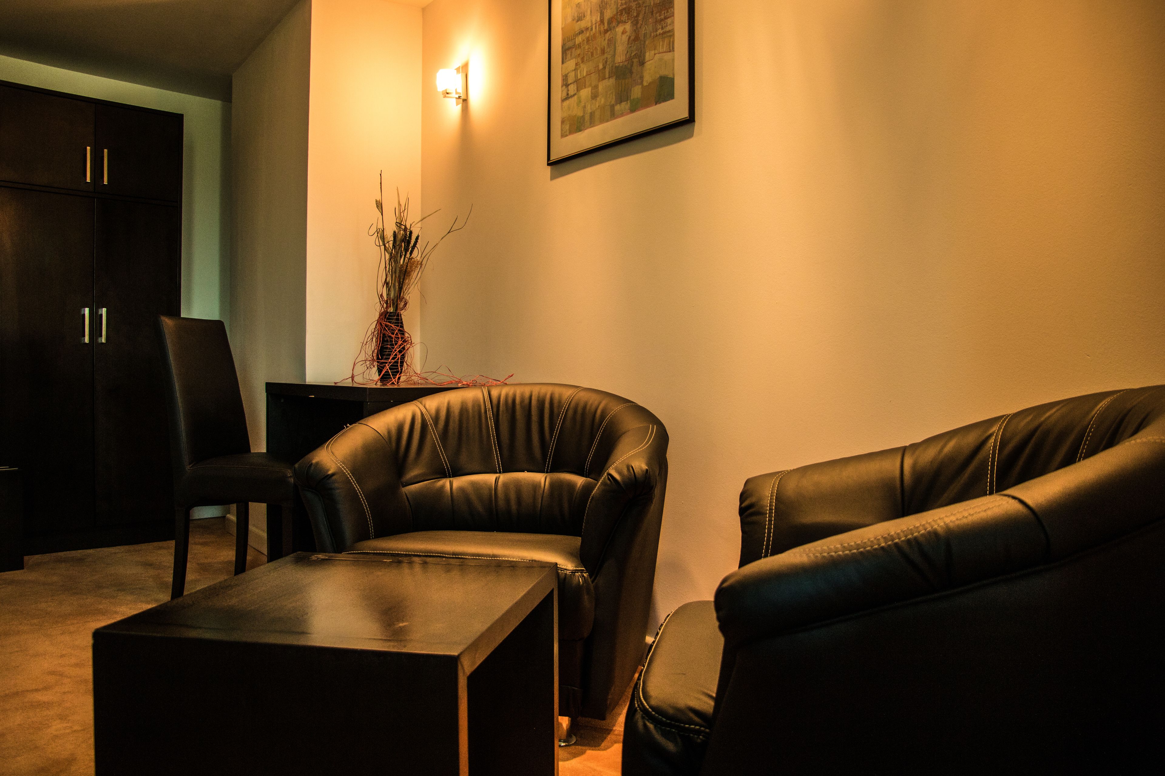 premium bedding, in-room safe, desk, blackout curtains