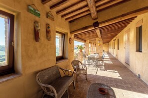 Terrace/patio - Agriturismo Vergelle (Montalcino)