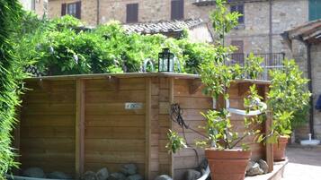 Idromassaggio all'aperto