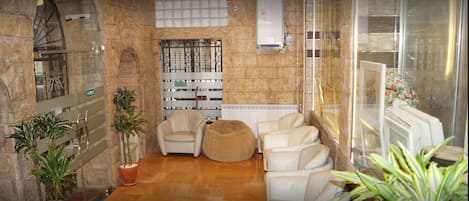 Lobby sitting area