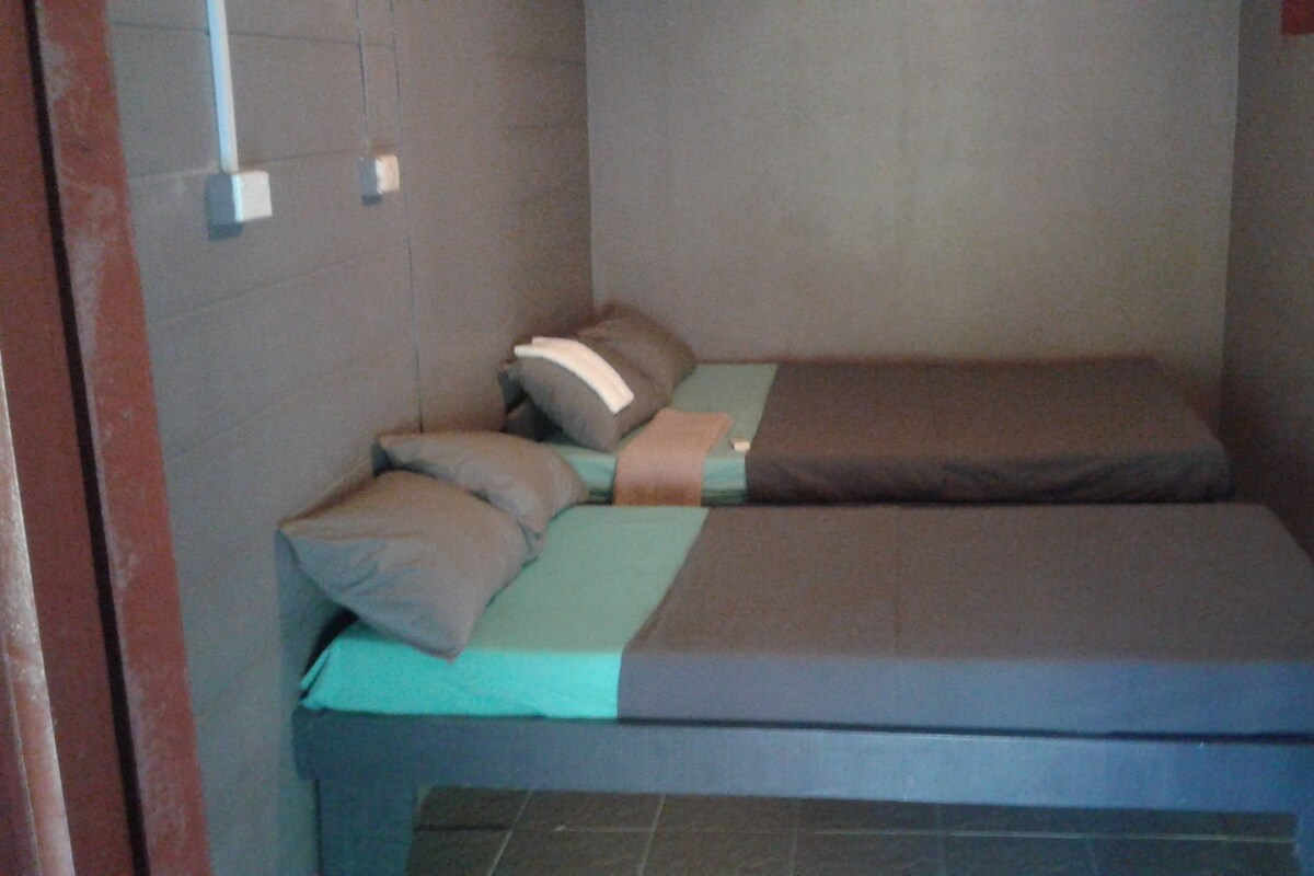 Bunk Beds in Mixed Dormitory | Blackout curtains, iron/ironing board, bed sheets