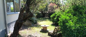 100 sq m, 50m from beach access, garden, terrace