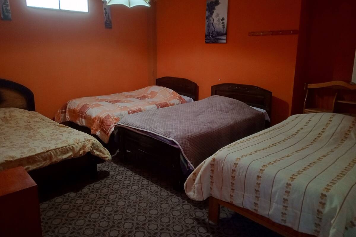 Wifi gratis y ropa de cama