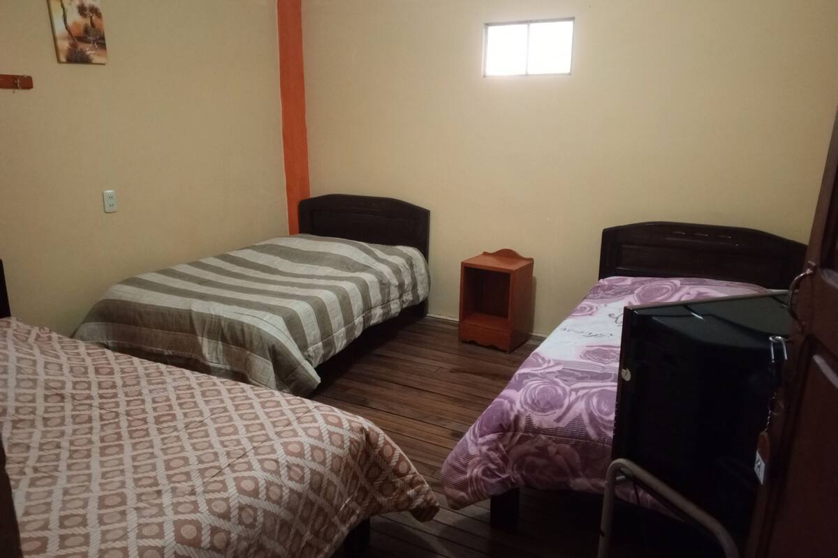 Wifi gratis y ropa de cama