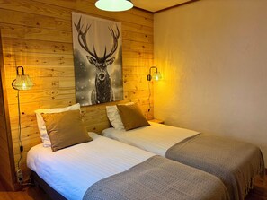 2 chambres, accès au Wi-Fi (inclus)