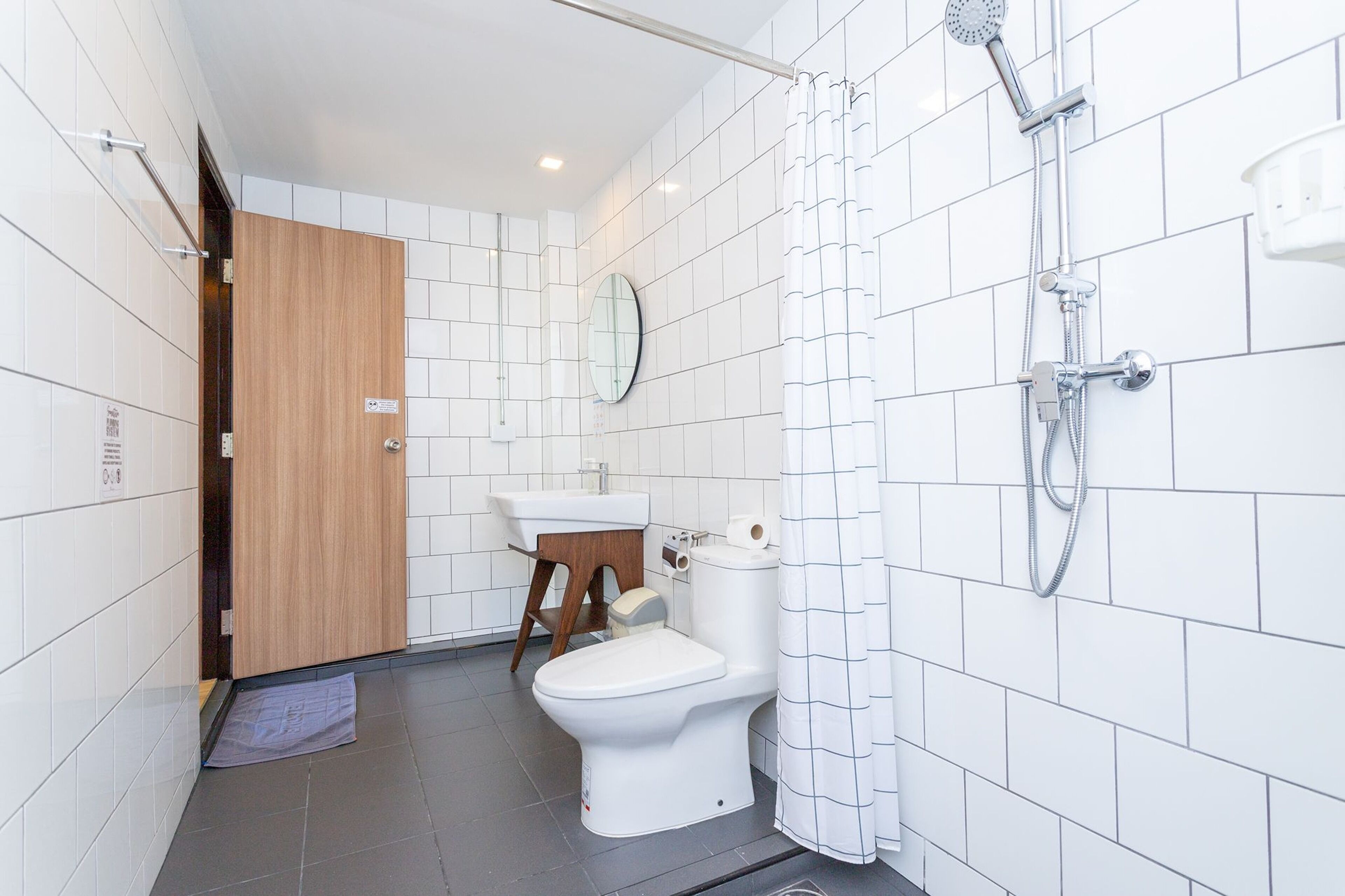 Suite, 1 Bedroom | Bathroom | Shower, rainfall showerhead, hair dryer, bidet