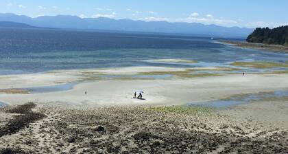 TEXADA'S Stunning Waterfront Tiny Cottage in Gillies Bay:The Beach House Texada!