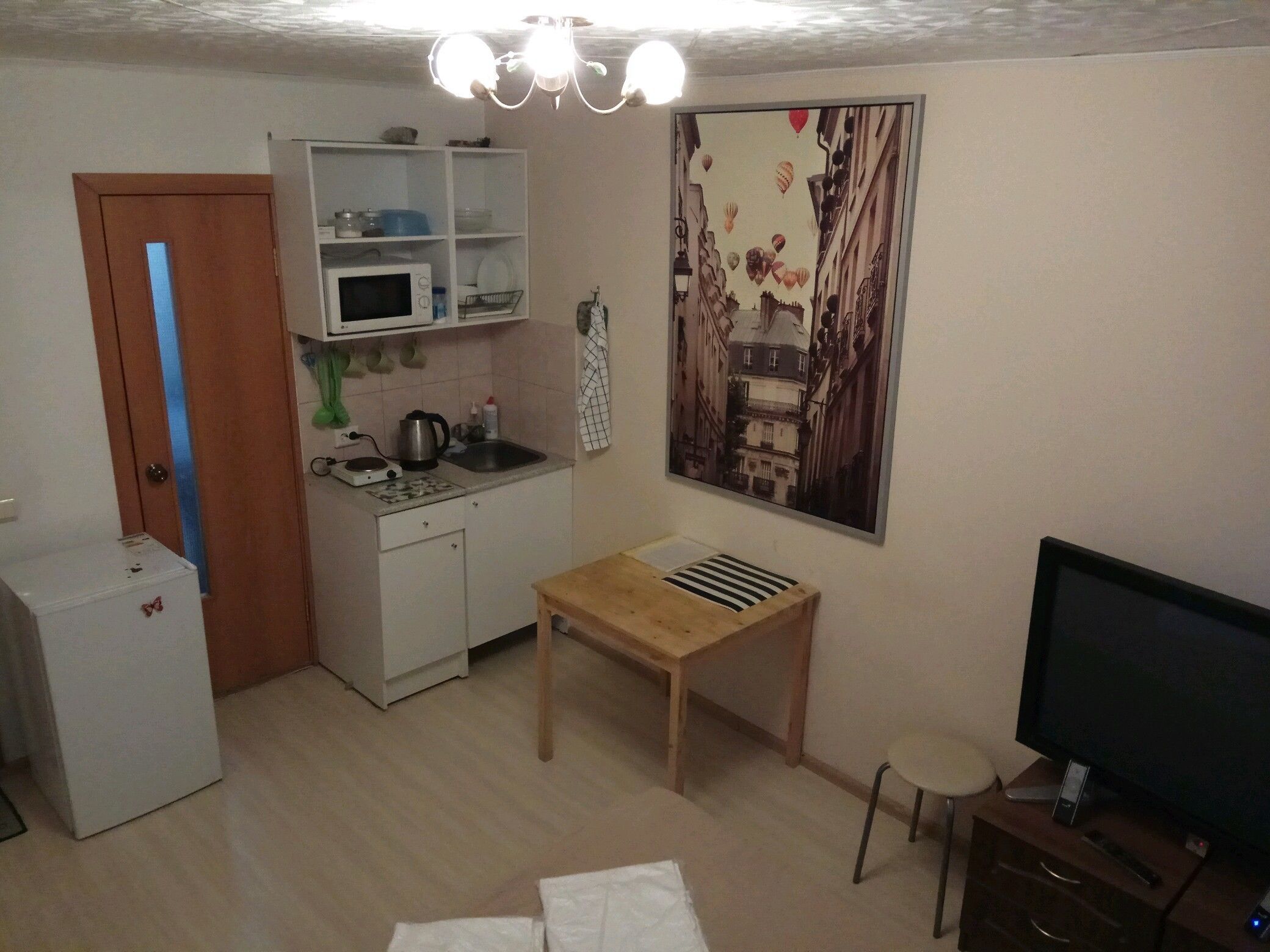 Economy-Studio, Erdgeschoss | Wohnzimmer | Flachbildfernseher