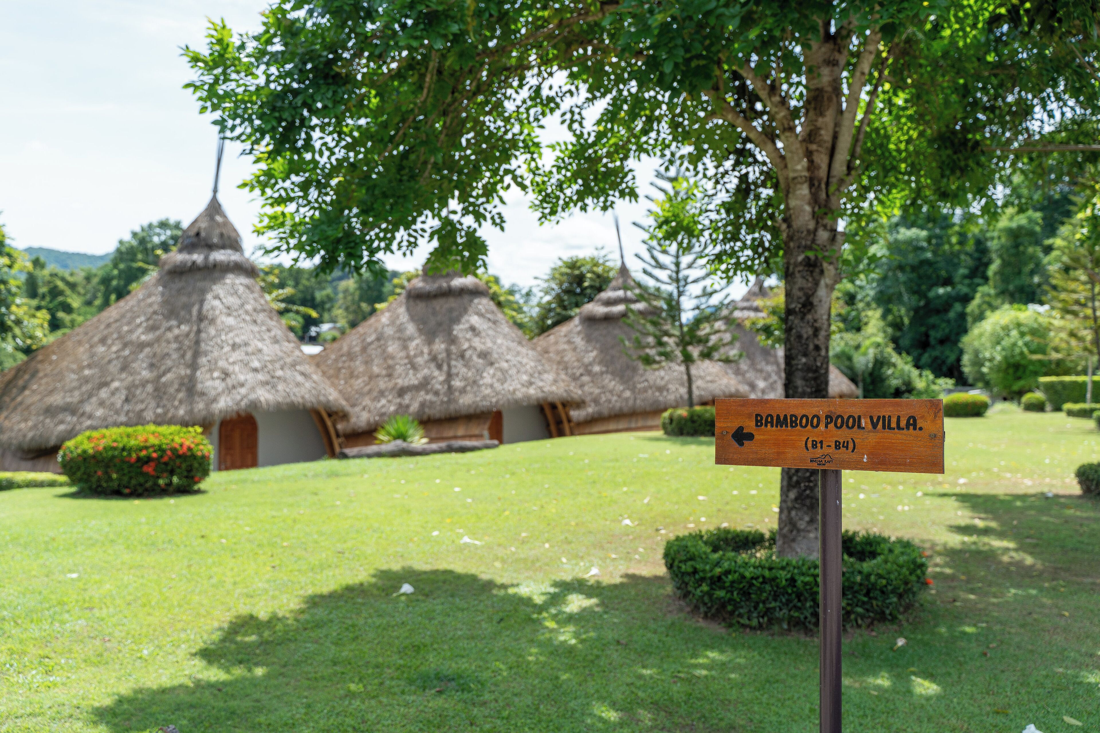 bamboo pool villa | free minibar, in-room safe, desk, free wifi