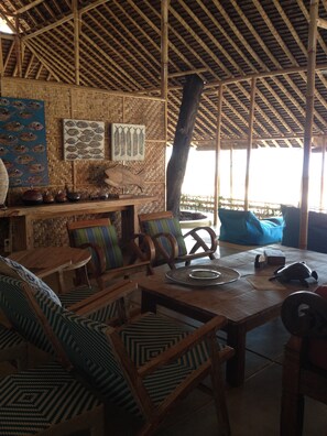 Villa (Bamboo House) | Living room - Gili Shack 58 Bed & Breakfast (Gili Meno)