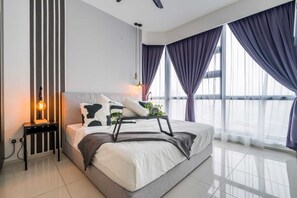 Appartement Ville, 2 grands lits