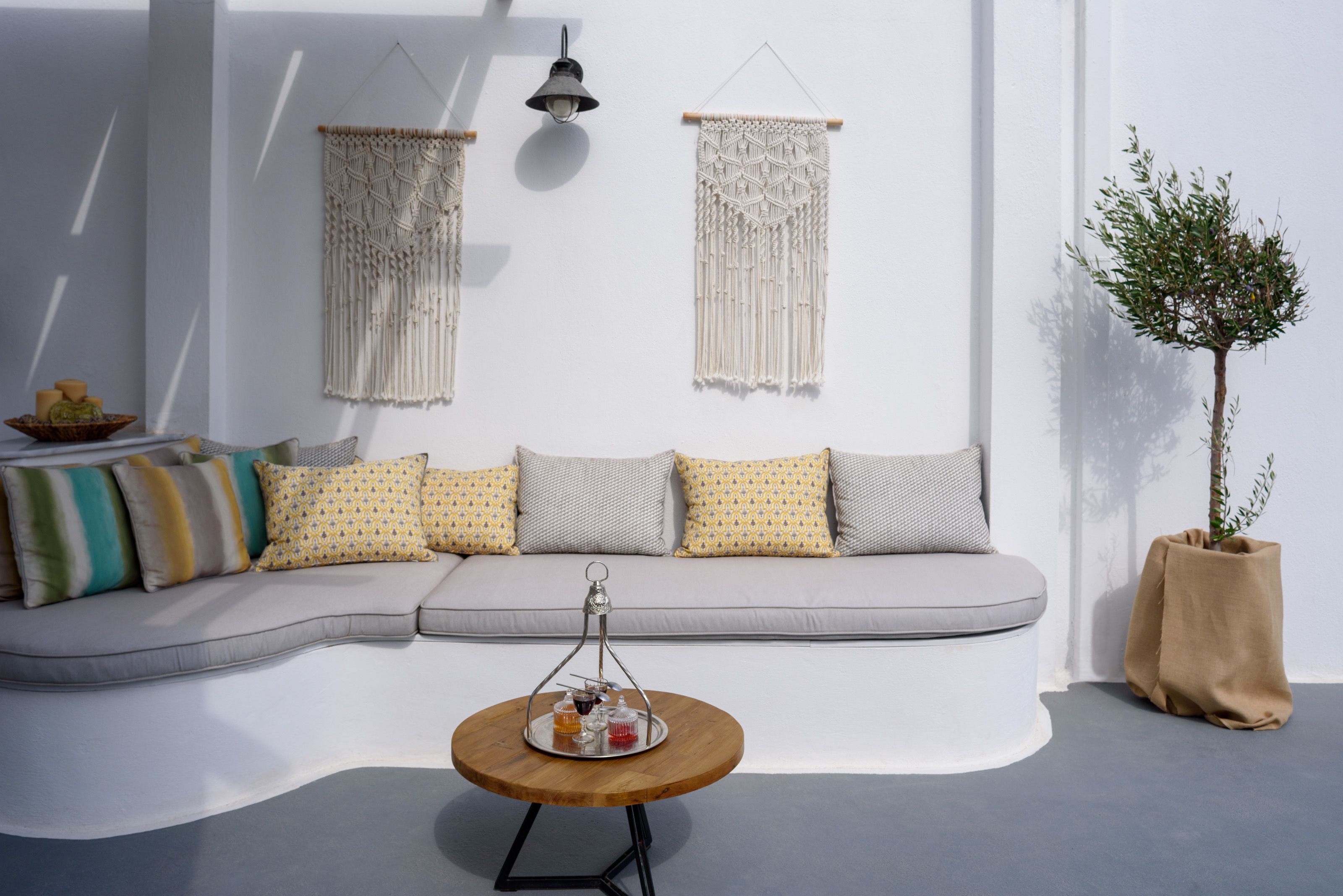 superior double room (upper floor) | living area | flat-screen tv