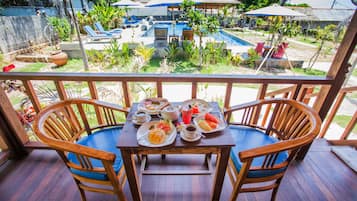 Deluxe Cottage | Balcony view