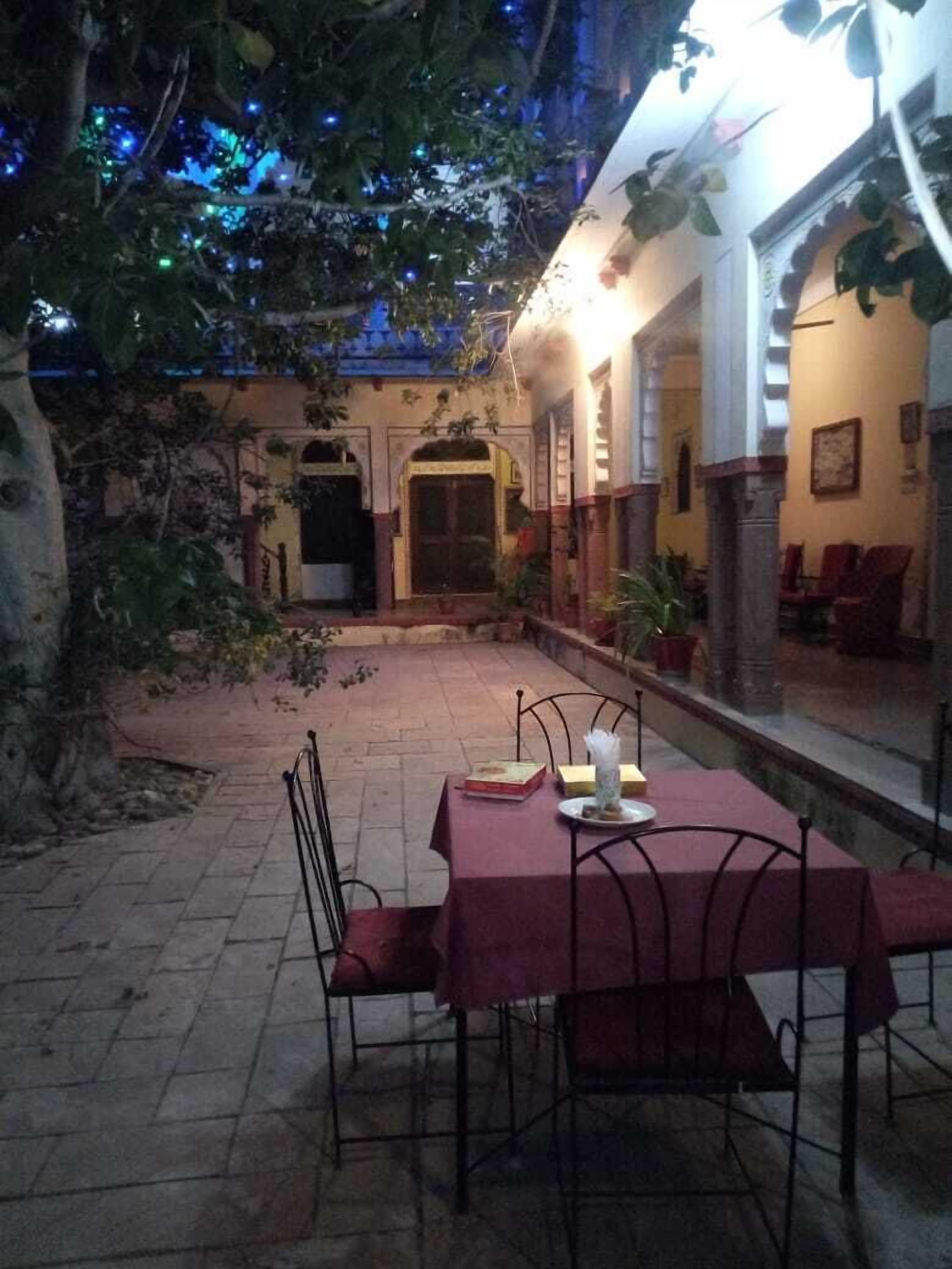 Front of property – evening/night