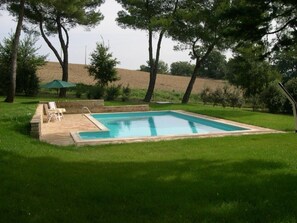 Seasonal outdoor pool