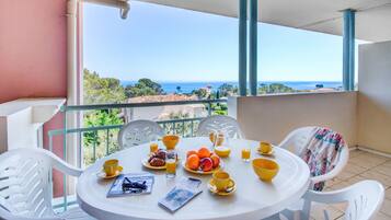 Appartement 2 chambres 6 personnes | Pemandangan balkon