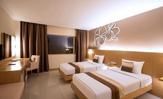 Quarto superior | Frigobar, Wi-Fi de cortesia