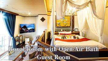 Room, Smoking (Open-Air Bath) | Langsir/tirai gelap terus, Wi-fi percuma