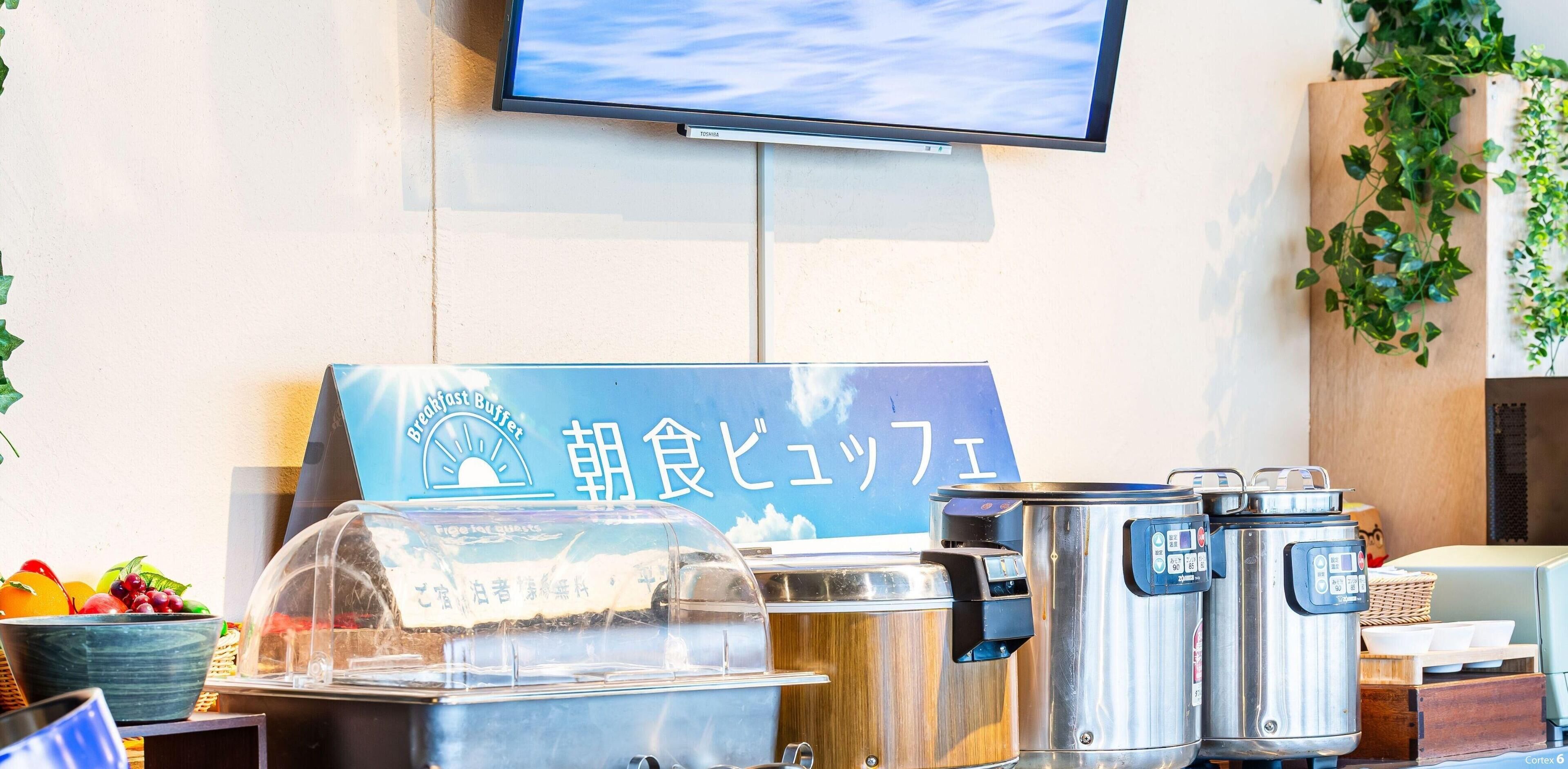 朝食ビュッフェ