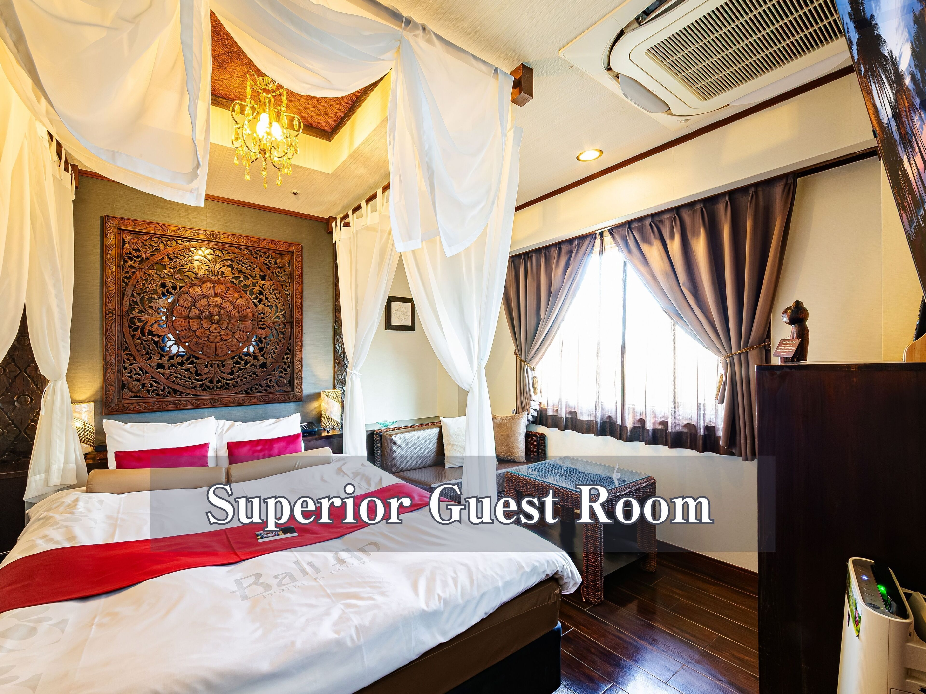 スーペリア ダブルルーム 喫煙可 | 遮光カーテン、WiFi (無料)