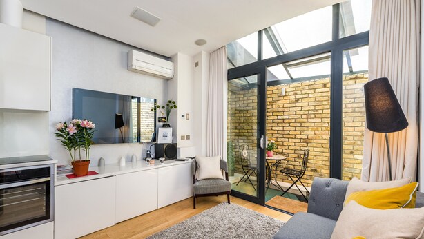 Appartement Luxe, 2 lits doubles, non-fumeur | Salle de séjour