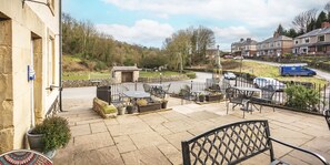 Terrace/patio - The Fountain Tea Rooms B&B (Matlock)