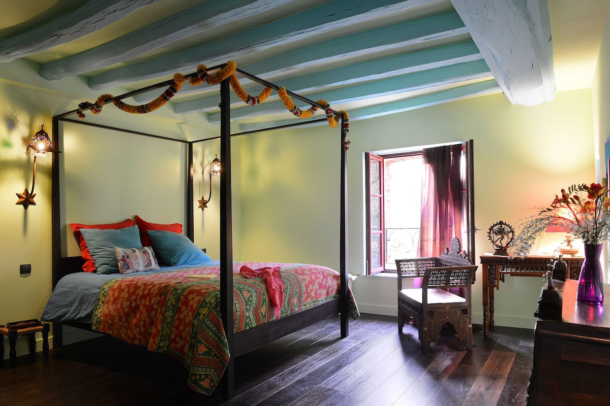 Grand-Doppelzimmer, 1 Queen-Bett, eigenes Bad, Parkblick
