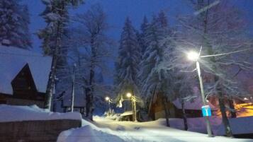 Front of property - evening/night