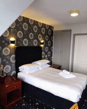 Chambre Double Deluxe, salle de bains attenante, vue mer