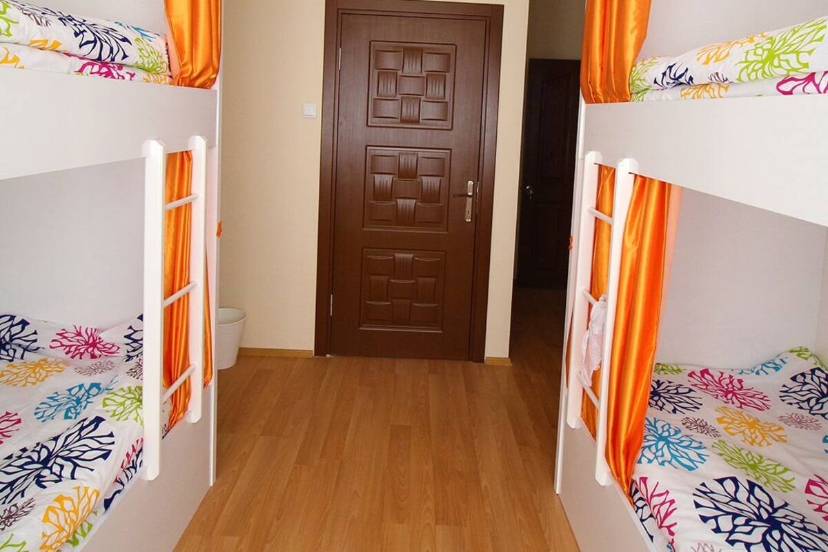 Shared Dormitory | Desk, iron/ironing board (on request), WiFi (free), bed sheets