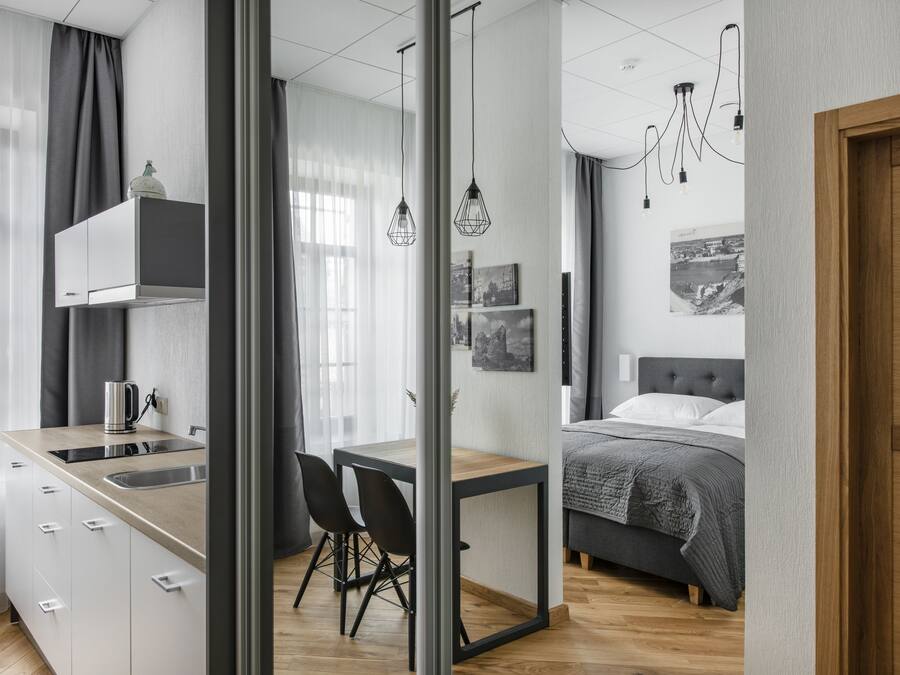 Deluxe Double Room, 1 Queen Bed, Courtyard View