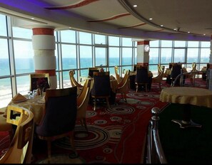 Breakfast, lunch, dinner served; local and international cuisine 