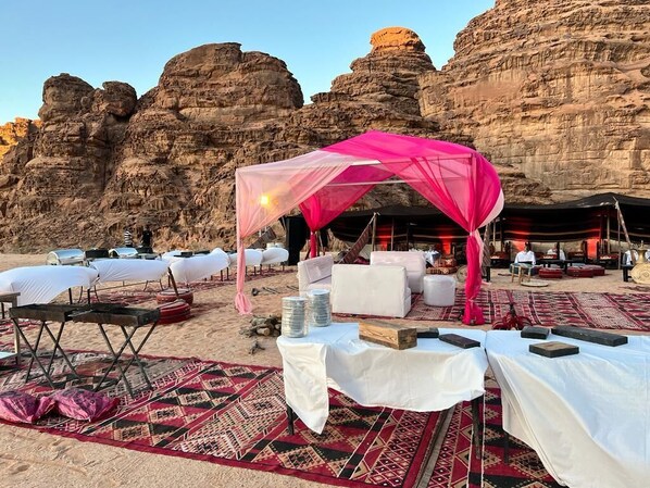Fountain - Mazayen Rum Camp (Wadi Rum)
