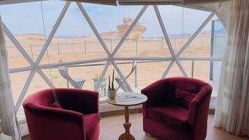 Tente Luxe, 1 chambre, vue montagne, cÎté montagne