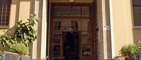Façade de l’hébergement