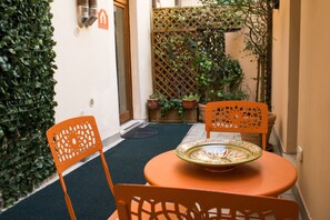 Interior entrance