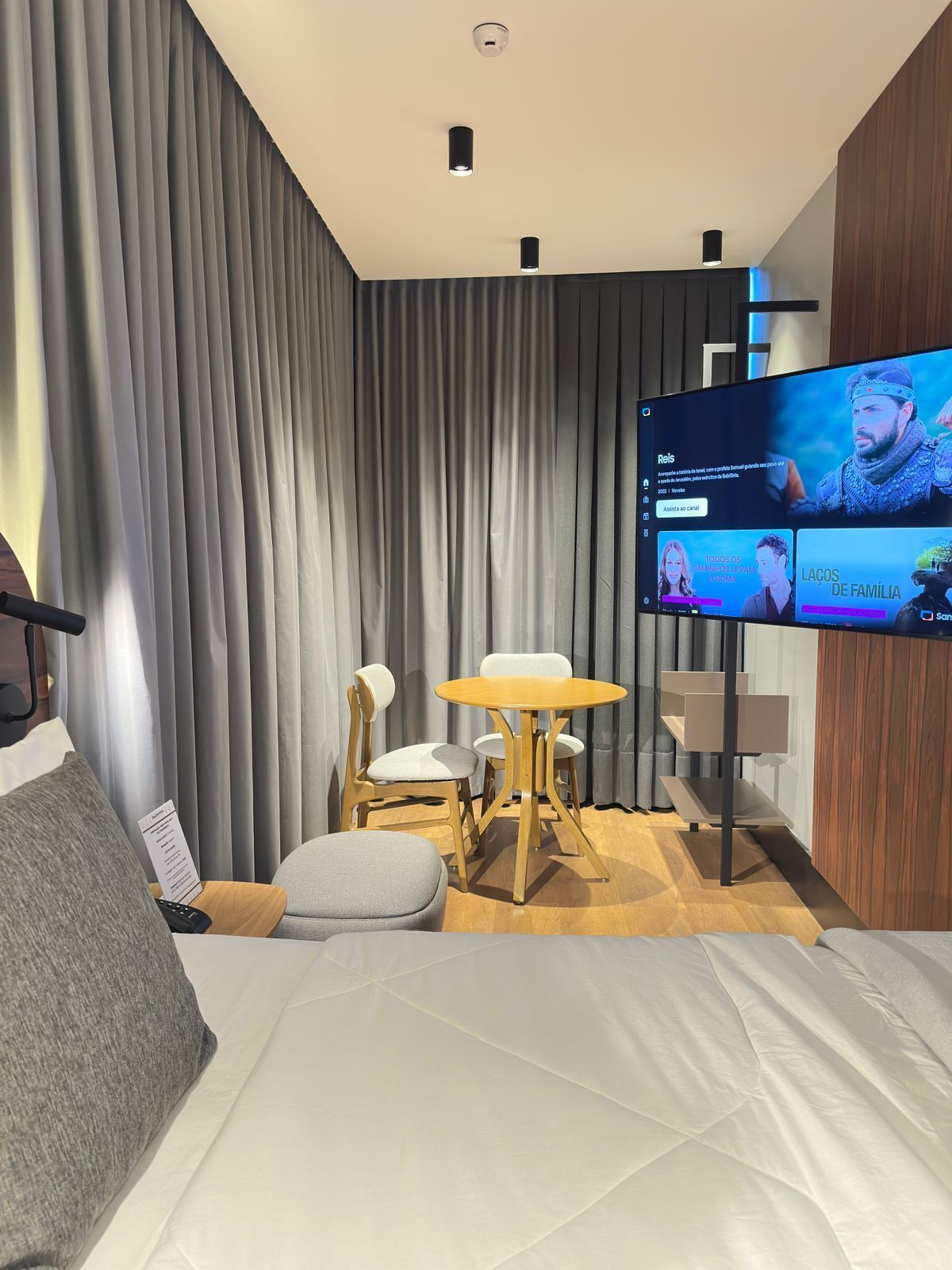 Premium bedding, minibar, desk, blackout curtains