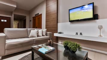 Sala de estar en el lobby