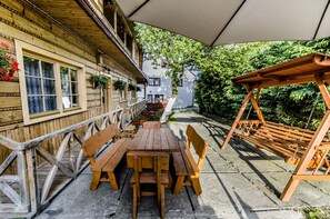 Uitzicht vanuit accommodatie