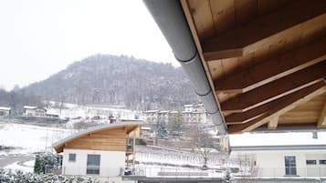 Vue depuis lâhĂ©bergement