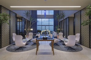 Sala de estar en el lobby