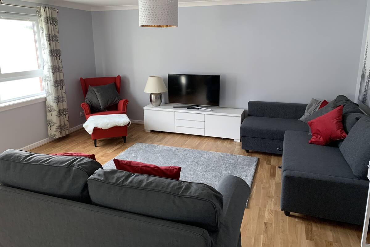 Superior Apartment, 2 Bedrooms (Apartment 1) | Living area