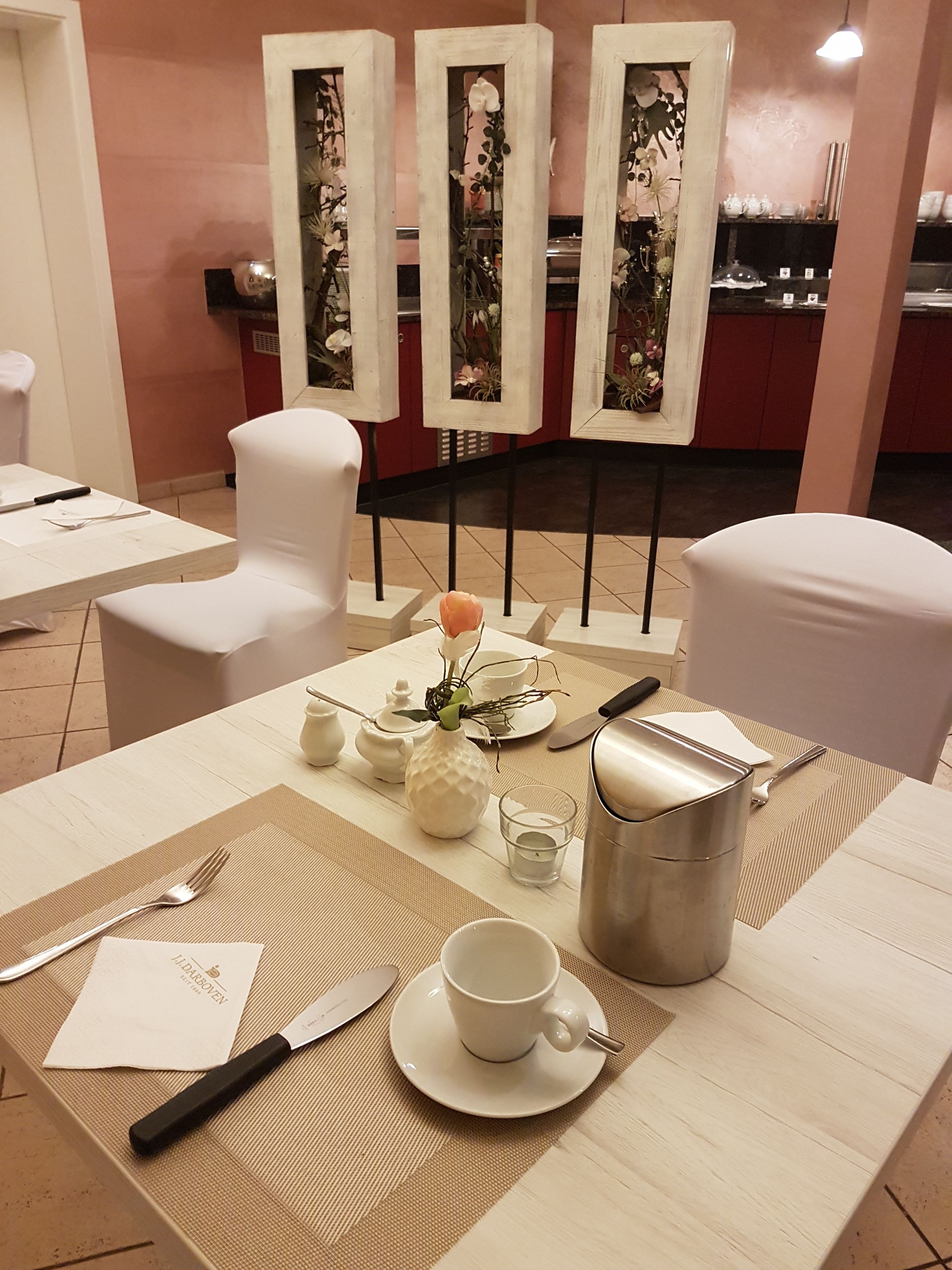 daily buffet breakfast (eur 13 per person)