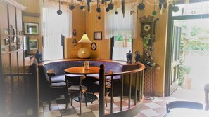 Sala de estar en el lobby