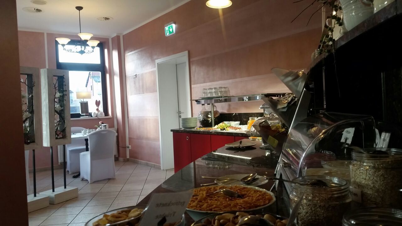 daily buffet breakfast (eur 13 per person)