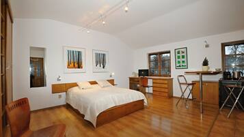 1 chambre, bureau, rideaux occultants, fer et planche Ă repasser