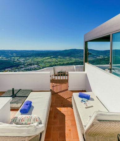Superior Double Room, Terrace. Dom Dinis Marvão