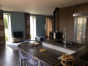 House | Living area - La Bergerie Baroque (Verrieres)