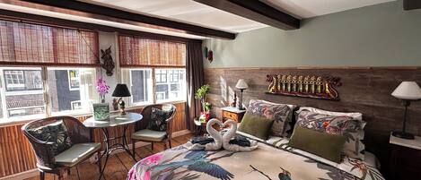 Habitación Deluxe con 1 cama doble o 2 individuales | 1 dormitorio, ropa de cama de alta calidad, colchones viscoelásticos