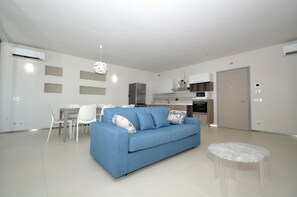 Apartment, 2 Bedrooms | Living area | Flat-screen TV - Appartamento 5 Vele (Gallipoli)